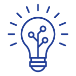 Icon of a lightbulb