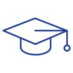 Icon of graduation cap