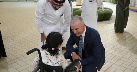 Meeting with the community